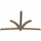 Ekena Millwork Davenport Smooth Timber Gable Bracket, Douglas Fir, 108"W x 68"H x 3 1/2"D x 5 1/2"F, 15/12 Pitch GBW108X68X0406DAV00SDF - alternate 2
